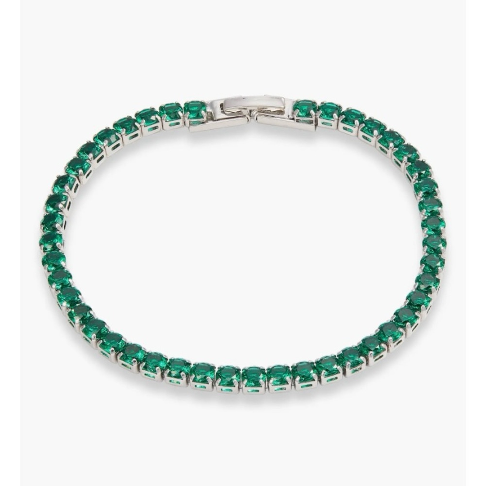 Savvy Cie Jewels Sterling Silver CZ Tennis Bracelet